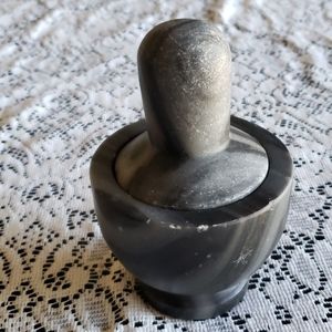 Small Mortal & Pestle Granite or Marble.